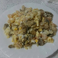 El cooksnap de Ana Marya cuando hizo Revuelto de champiñones con gambas.
