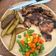 Cooksnap dari Nediana S Ardinugroho untuk resep Grilled Chicken Steak with Mashed potato & Vegetable (pake teflon)