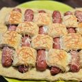 Lívia Véber Cooksnap-ja, amikor elkészítette a(z) Virsli szőnyeg receptet.