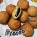 Cooksnap dari Vinahala untuk resep Froreo (Roti Goreng isi Oreo)