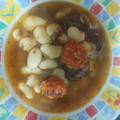 El cooksnap de antonio cuando hizo Fabada Asturiana.