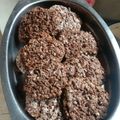 El cooksnap de Sofía cuando hizo Galletas de chocolate con avena y chips - sin huevo Opción vegan.