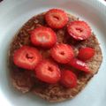 El cooksnap de Yesi Salgado cuando hizo Panqueque con frutas .