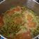 El cooksnap de Claudia cuando hizo Porotos granados.