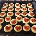 El cooksnap de Julieta Bonfanti cuando hizo Pepas de membrillo.