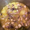 El cooksnap de Asun Rodriguez cuando hizo Carne guisada con alcachofas al estilo griego.