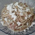 El cooksnap de Manuel Sanchez cuando hizo Spaghetti con atún. ॐ.