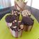 Cooksnap dari fonica liem untuk resep Muffin Coklat Tabur Almond No BP/BS (#postingrame2_muffin)