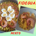 El cooksnap de xentiquina98 cuando hizo Fideuá mixta.