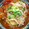 庭秀 的 蕃茄金針菇燴豆腐 cooksnap