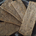 El cooksnap de Cecilia Mancuso cuando hizo Crackers integrales con semillas.