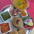 Vandana Mathur का कुकस्नैप जब उन्होंने दाल बाटी चूरमा (Dal bati churma recipe in Hindi) बनाया था।