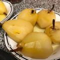 El cooksnap de Adri Cocina! cuando hizo Peras al Azafrán.