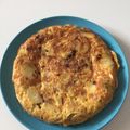 El cooksnap de Noelia cuando hizo Tortilla de patatas con cebolla.