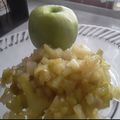 El cooksnap de Natalie camargo cuando hizo Montadito de manzana verde y queso 🍏🧀.
