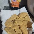 El cooksnap de Delma Delgado cuando hizo Pancitos de avena y queso.