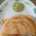 Tripti Gupta's cooksnap of when they made Dosa.