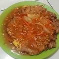 Cooksnap dari indra ayu Lestari untuk resep Fuyunghai (telur dadar asem manis)