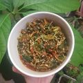 Cooksnap dari Isyana G. untuk resep Sigeumchi Namul | Salad Bayam Korea