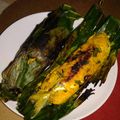 Cooksnap dari Meilati Putri Fanita untuk resep Palai bada kuning (pepes teri basah)
