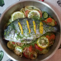 El cooksnap de lali78 cuando hizo Dorada al horno.