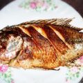 รูป Cooksnap ของ คุณครู มีเกียรติ เวสารัช (ครูต้นดนตรี) เมื่อเขาทำ ปลานิลทอดเกลือ