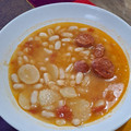 El cooksnap de Susana Arribas cuando hizo Alubias blancas con verduras.