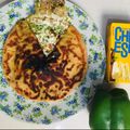 Kajal Sanghvi's cooksnap of when they made ગ્રીન ચીઝ પરાઠા (Green Cheese Paratha Recipe In Gujarati).