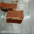 Cooksnap dari Titin Gunarwati untuk resep Puding Coklat Lapis Biskuit