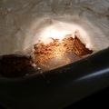 Toffy's cooksnap of when they made Pumpkin Pie Angel Food Cake.