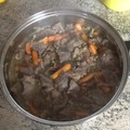 El cooksnap de Maracenero cuando hizo Ternera a la jardinera.