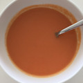 El cooksnap de Elena cuando hizo Gazpacho de tomate y manzana.