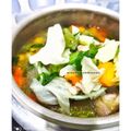 Cooksnap dari minarsih.ummuarwa untuk resep Sop ayam wortel kol buncis sederhana