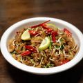 Cooksnap Dapur Yusfarisyia semasa beliau membuat Kueh tiaw goreng campak.