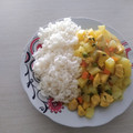 El cooksnap de Manuel Pereda cuando hizo Cau Cau de pollo.