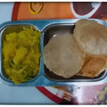 Shyamala Senthil's cooksnap of when they made ஹோட்டல் ஸ்டைல் பூரி மசால்.