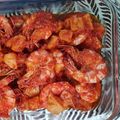 Cooksnap dari cut putrow untuk resep Balado Udang Kentang