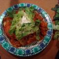 INSANExBUTCHER's cooksnap of when they made Mexican lasagna.