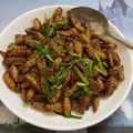 Cooksnap của Jasmine khi họ làm theo món Nhộng rang lá chanh