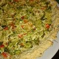 El cooksnap de Karito Kys cuando hizo Tarta de verduras (con masa de avena).