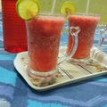 Itikona Banerjee's cooksnap of when they made তরমুজের ঠান্ডা সরবত(tarmujer thanda sharbat recipe in Bengali).