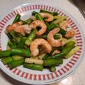 小苓子 的 蘆筍蝦仁 cooksnap