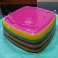 Cooksnap dari maria crishtabella untuk resep Lapis Kukus Pelangi