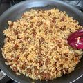 El cooksnap de Roberto Chacon cuando hizo Gallo Pinto.