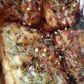 Nidhi का कुकस्नैप जब उन्होंने ब्रेड टोमेटो पिज़्ज़ा (bread tomato pizza recipe in Hindi) बनाया था।