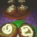 El cooksnap de Laura Sarmiento cuando hizo Tomates rellenos.