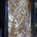 El cooksnap de Euge Nuñez cuando hizo Mantecol casero.