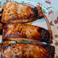 El cooksnap de SuperDesyLaChef cuando hizo Salmón a la plancha con salsa de soja y miel.