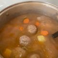El cooksnap de Verushka cuando hizo Albóndigas con verduras.