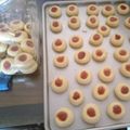 Cooksnap dari Misymisy untuk resep Strawberry Thumbprint Cookies Devina Hermawan